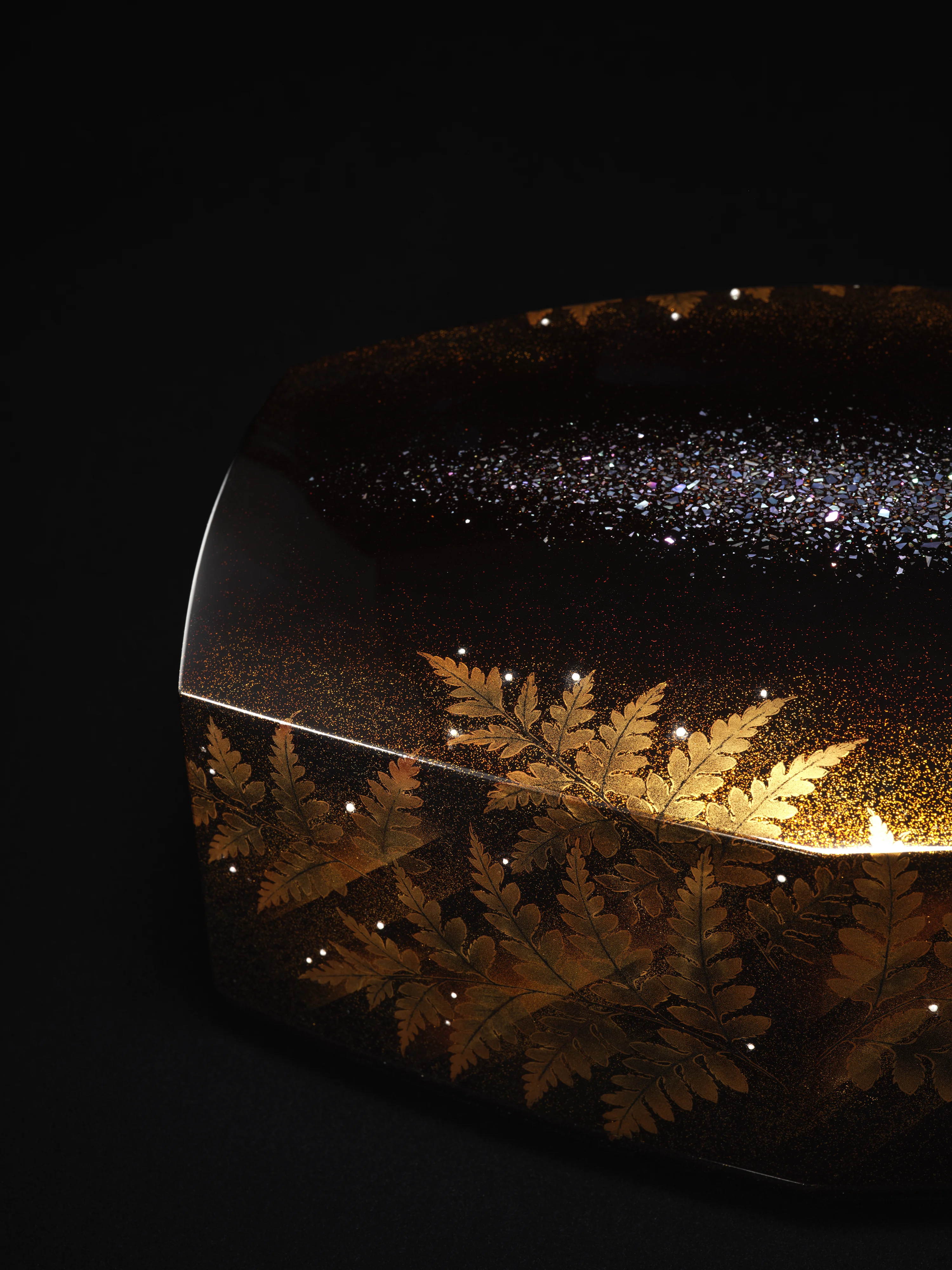 蒔絵箱　陰のある場所 詳細画像