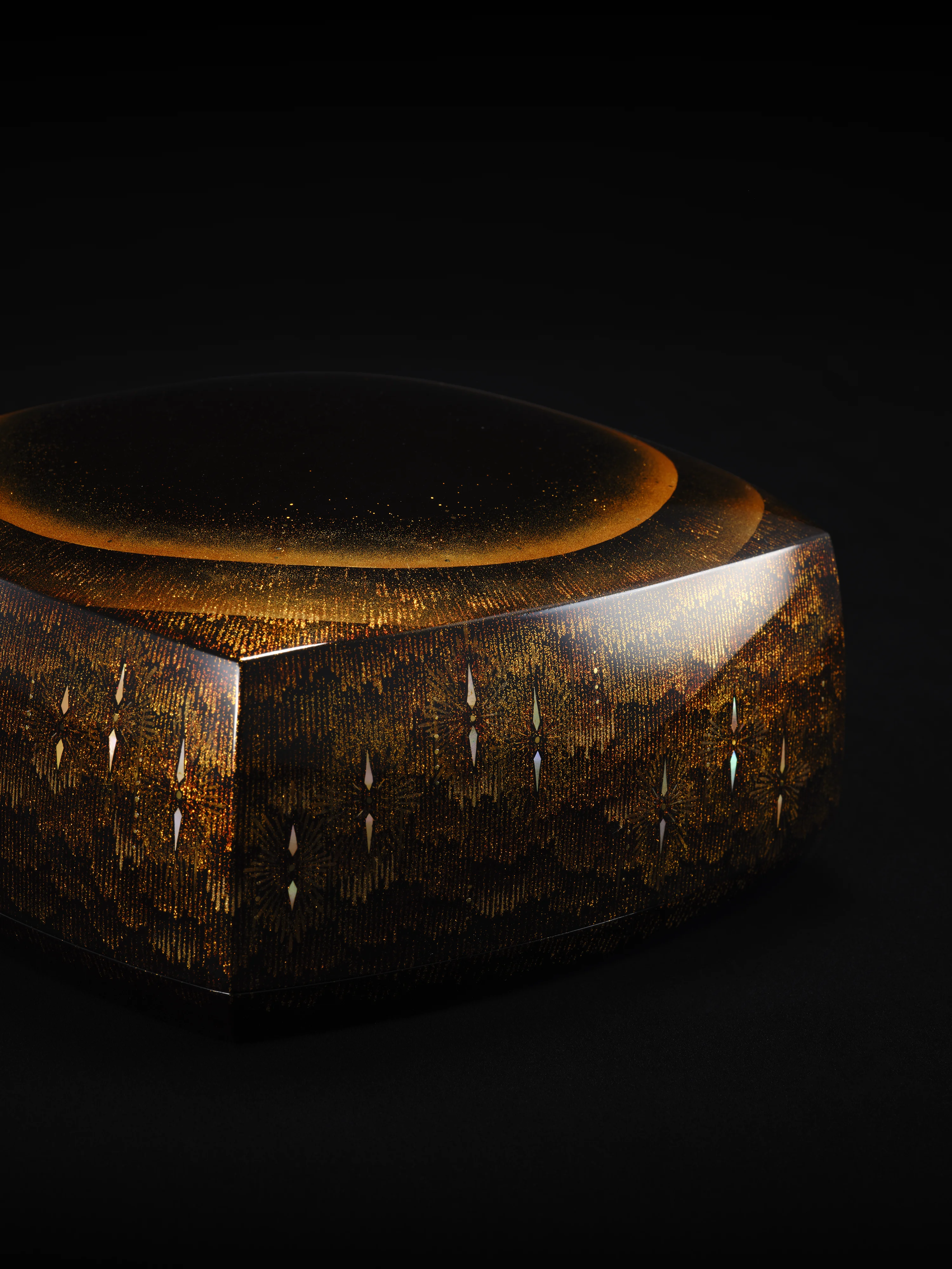 蒔絵合子　恵み 詳細画像