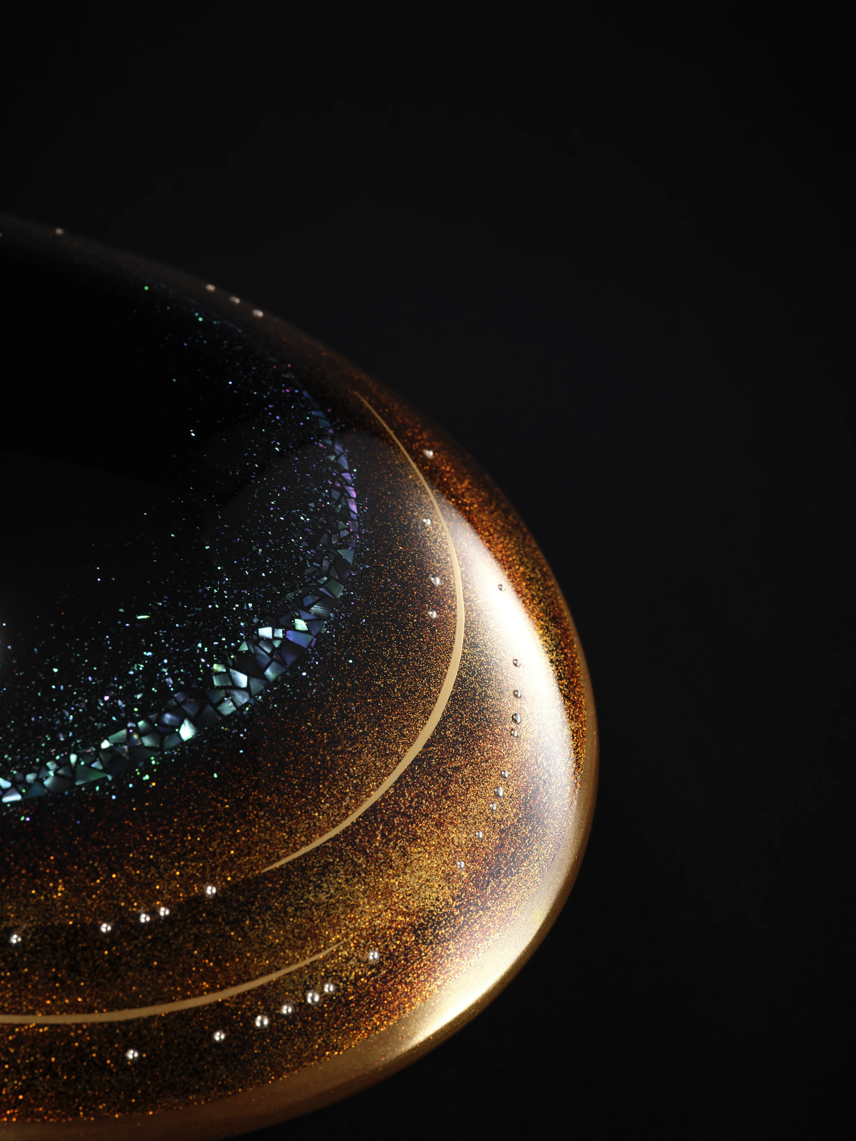 蒔絵合子　また朝が来る 詳細画像